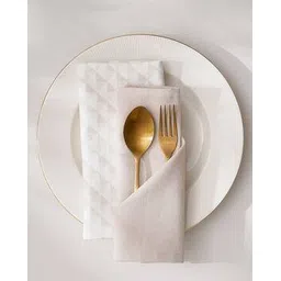 home centre Drake Opulence Set of 2 Cotton Table Napkins-picture-35