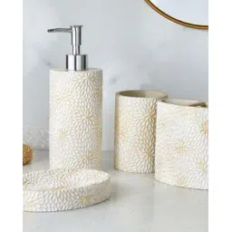 home centre Floral Pattern Round Soap Dish-picture-24