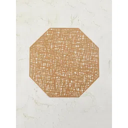 Home Centre Gold-Coloured Solid Table Placemats-image-5