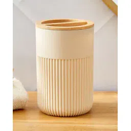 home centre Intelio Boyle Toothbrush Holder with Bamboo Divider-picture-39