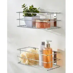 home centre Orion Chester Set of 2 Metal Shower Caddy-picture-19