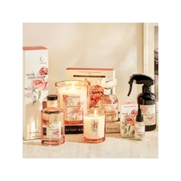 Home Centre Pink Peony Blush Scented Jar Candle image 4