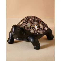home centre Polyresin Golden Tortoise Figurine-picture-31