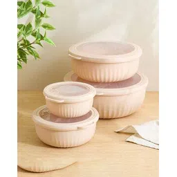 home centre Set of 4 Polypropylene Storage Containers-picture-37