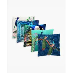 home centre Set of 5 Corsica Mystic India Printed Cushion Covers-picture-32