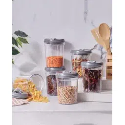 home centre Set of 6 Storage Jars with Lid-picture-16