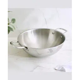 home centre Terra Tales Carin Triply Stainless Steel Deep Kadhai -picture-14