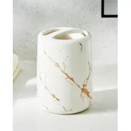 home centre Textured Print Ceramic Tooth Brush Holder-picture-14