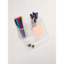 Home Centre Transparent Solid Orion Ducale Cosmetic Organizer-image-10