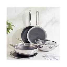 home centre Triply Stainless Steel Non-Stick Paniyarakal with Lid - 27cm-picture-39