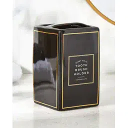 home centre Typographic Pattern Tooth Brush Holder-picture-42