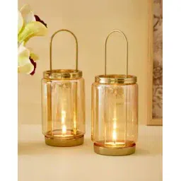 Raga Apurva Set of 2 Glass Lanterns-image-12