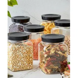 Set of 6 Plastic Storage Containers-image-29