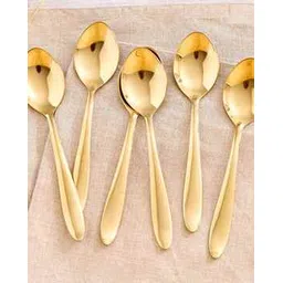 Set of 6 Stainless Steel Baby Spoons-image-22
