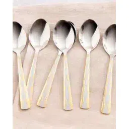Set of 6 Stainless Steel Baby Spoons-image-23