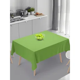 HOME COLORS.IN Green Square Cotton Table Cover-picture-25