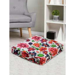 HOME COLORS.IN Pink & Purple Printed Pure Cotton Cushions-picture-21