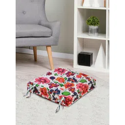 HOME COLORS.IN Pink & Purple Printed Pure CottonCushions-picture-24