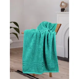 home elegance by mytrident HOME ELEGANCE Sea Green Pure Cotton 400 GSM Bath Towel-picture-29
