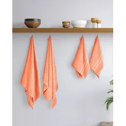 home expressions usa Set of 4 350 GSM Cotton Towels-picture-25