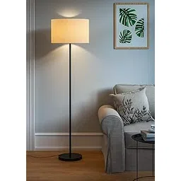 Home Floor lamp Standing Modern Style Decorative Lighting with Adjustable Height, Energy efficient Design, Soft Warm Light for Living Room Bedroom Office (Round Lamp)-picture-12