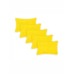 Home Heart Yellow 5 Pieces Rectangle Cushion Covers-picture-22
