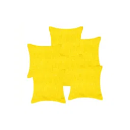 Home Heart Yellow 6 Pieces Square Cushion Covers-picture-30