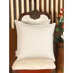 Home Grey 2 Pieces Cotton Square Cushion Covers-picture-27