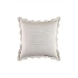 Home Grey 2 Pieces Cotton Square Cushion Covers image 3