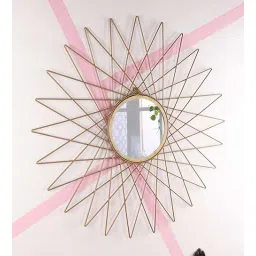 home sparkle Decorative Iron Wall Mirror-picture-24