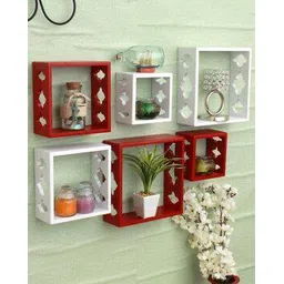home sparkle Set of 6 Cube Shelves-picture-40