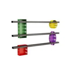 home sparkle Set of 7 Contemporary Wall Shelves-picture-28