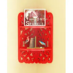 home sparkle Wooden Corner Wall Shelves-picture-27