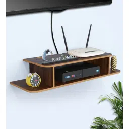 Straight MDF Set Top Box In Brown By Home Sparkle-picture-18