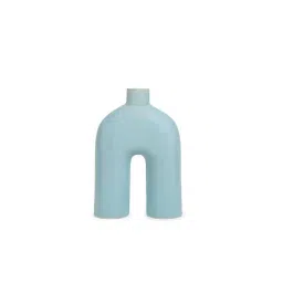 Home4U Arch Blue Ceramic Vase-picture-14