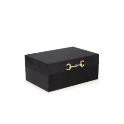 Home4U Black Engineered Wood Bijou Box-picture-44