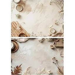 homeart Sheet 2 in 1 Product Photography Backdrop 3D Flat Lay Tabletop Double-Sided 20x29 Photo Background PVC Wrinkle Free for Small Products Food, Cosmetics Shoot (Combo 8)-picture-26
