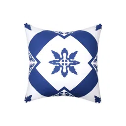 HOMEBIA DESIGNS Blue & White Set of 5 Ethnic Motifs Square Cushion Covers-picture-32