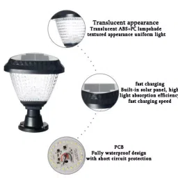 Homehop 10W Solar LED Main Gate Light for Home Garden, Outdoor image 3