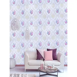 HOMEMATES Blue & Beige Printed Waterproof Wall Sticker-picture-27