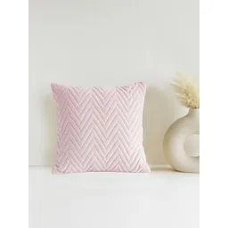 HOMEMONDE Pink Geometric Square Cushion Covers-picture-26