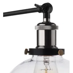 homesake Blaise Black Metal Wall Sconces image 5