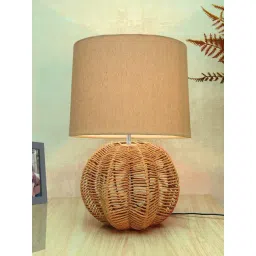 Homesake Beige Raffia Table Lamp-picture-33