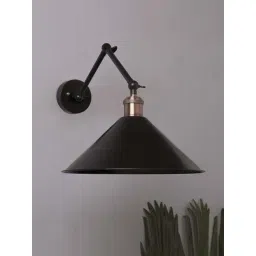 Homesake Black Edison 360 Barn Cone Shade Wall Lamp - Set of 1-picture-41