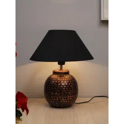 Homesake Black Hammered Oil-Rubbed Bronze Metal Table Lamp-image-15