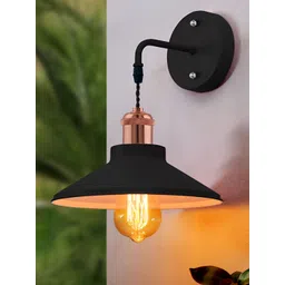 Homesake Black Metal Abstract Shaped Shaped Wall Lamp-picture-14