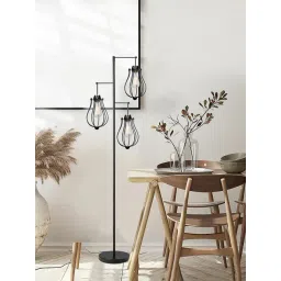 Homesake Black Metal Tree Floor Lamp-image-23