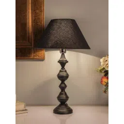 Homesake Black Nordic Waterdrop Matt Table Lamp with Shade (Bulb Included) - Set of 1-image-20