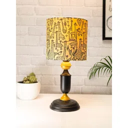 Homesake Black Printed With Savannah Shade Table Lamps-picture-10