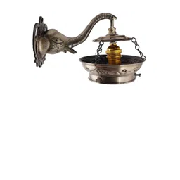 Homesake Blue Self Design Turkish Mosaic Heritage Style Armed Sconce image 2